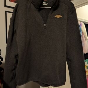 Merrell Men's Charcoal Quarter-Zip Pullover